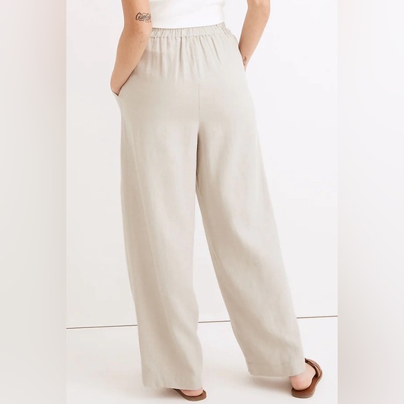 NEW Madewell Breezewoven Pull-On High-Rise Straight Pants!!! - Picture 2 of 5